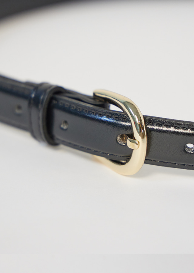 [선물옵션]  20mm eco leather belt-3color